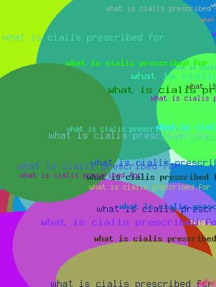 WHAT IS CIALIS PRESCRIBED FOR